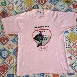 Screen Stars Men's Pink and Black T-shirt